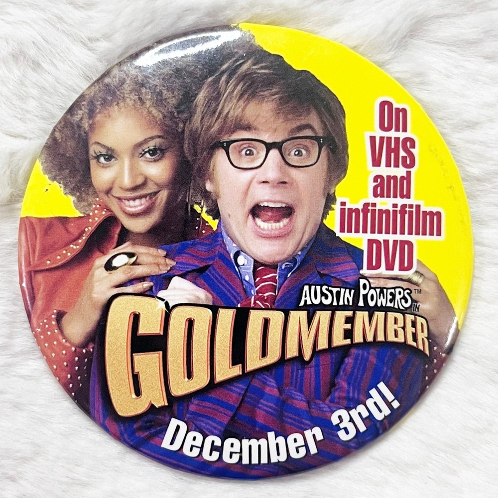 🔮 5/$25 Vintage Austin Powers in Goldmember Pin